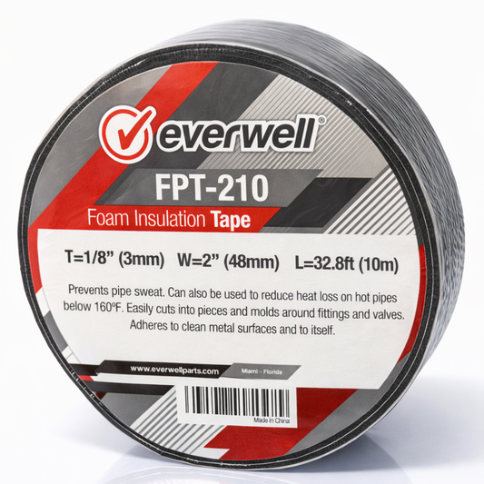 FOAM PIPE TAPE 3MM X 48MM X 10MTS 24XCTN