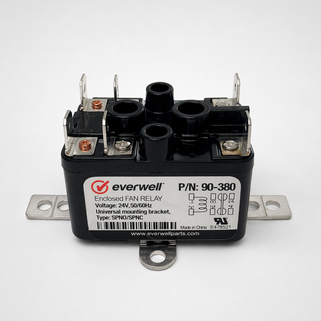 FAN RELAY 380 24V SPNO/SPNC 50/60HZ HEAVY-DUTY - UL APPROVED