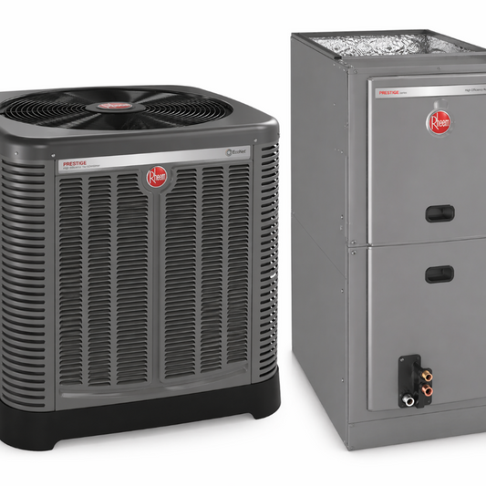 RHEEM 2 1/2 TON 13.8/14.3 SEER2 R-454B, W/HEATER (RA14AY30AJ1NALHP)(RH2TY3617STANNJ)(RXBH-1724C05J-B)
